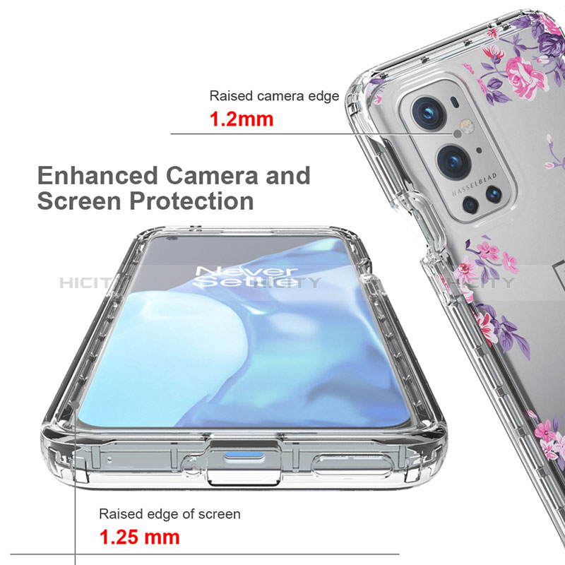 Coque Ultra Fine Transparente Souple Housse Etui 360 Degres Avant et Arriere pour OnePlus 9 Pro 5G Plus