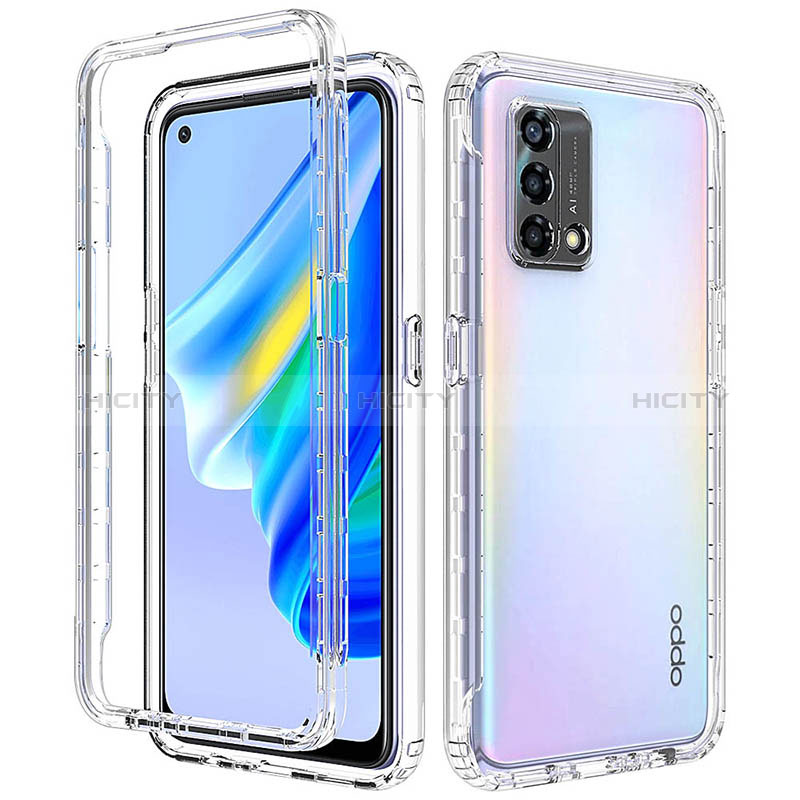 Coque Ultra Fine Transparente Souple Housse Etui 360 Degres Avant et Arriere pour Oppo F19 Clair Plus