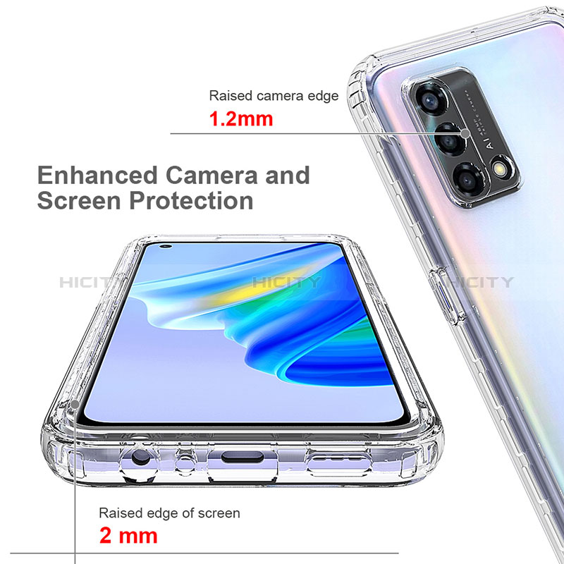 Coque Ultra Fine Transparente Souple Housse Etui 360 Degres Avant et Arriere pour Oppo F19 Clair Plus