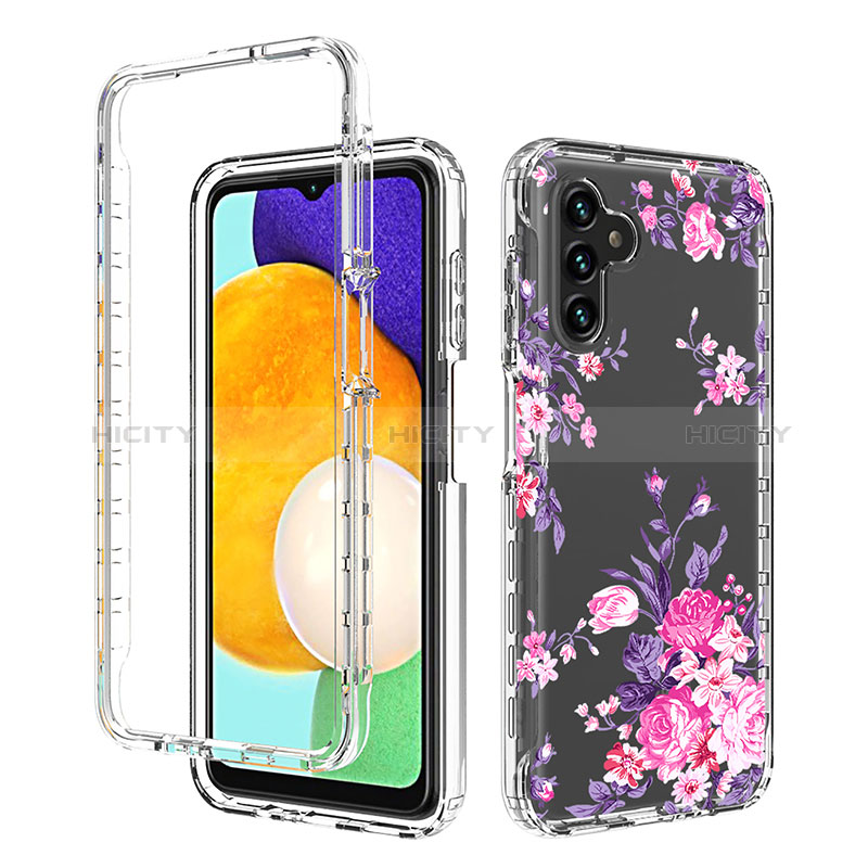 Coque Ultra Fine Transparente Souple Housse Etui 360 Degres Avant et Arriere pour Samsung Galaxy A04s Plus