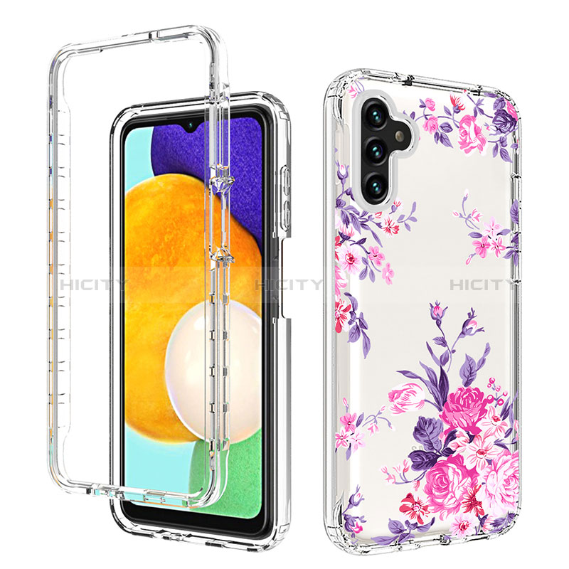 Coque Ultra Fine Transparente Souple Housse Etui 360 Degres Avant et Arriere pour Samsung Galaxy A04s Plus