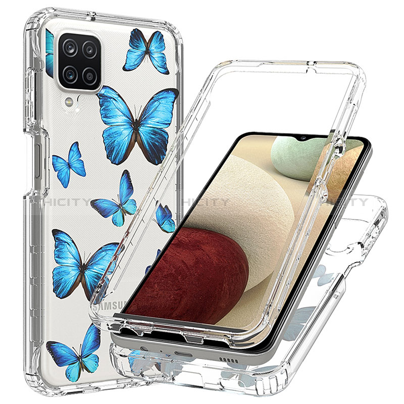 Coque Ultra Fine Transparente Souple Housse Etui 360 Degres Avant et Arriere pour Samsung Galaxy A12 Nacho Plus