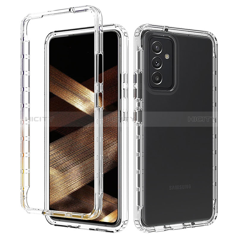 Coque Ultra Fine Transparente Souple Housse Etui 360 Degres Avant et Arriere pour Samsung Galaxy A15 4G Clair Plus