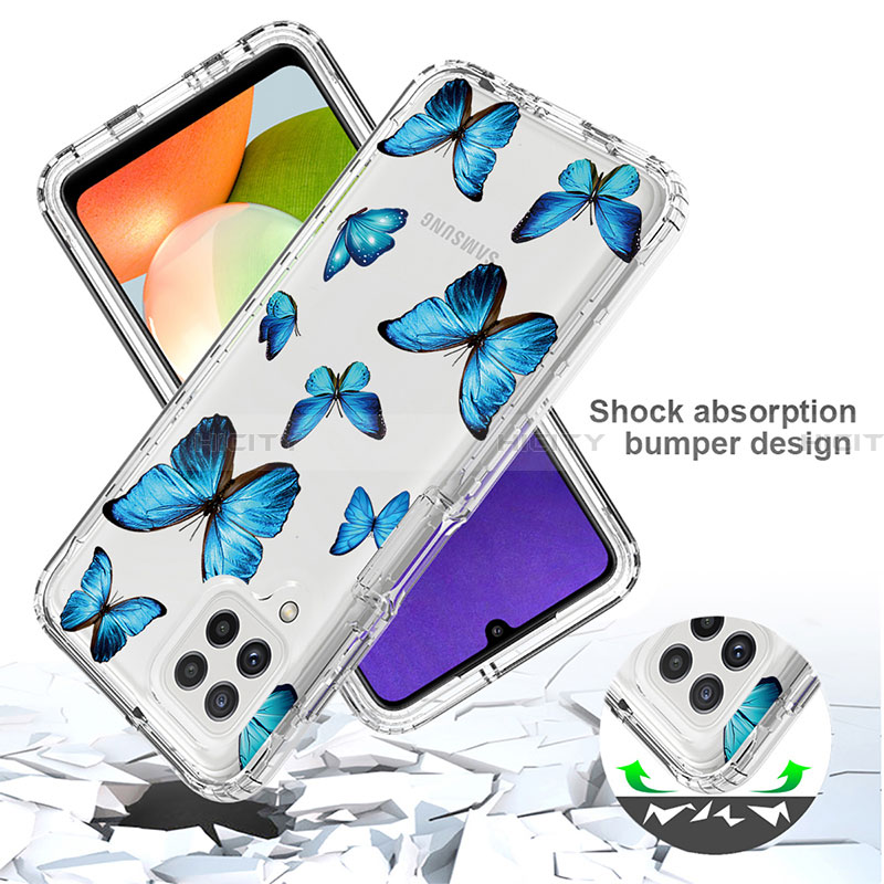 Coque Ultra Fine Transparente Souple Housse Etui 360 Degres Avant et Arriere pour Samsung Galaxy A22 4G Plus