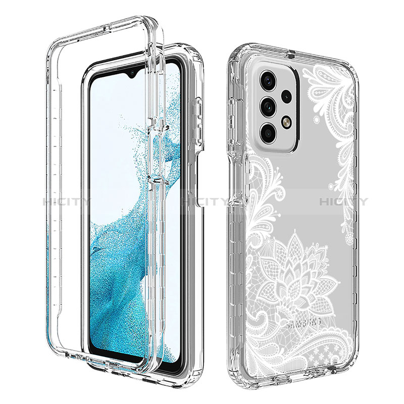 Coque Ultra Fine Transparente Souple Housse Etui 360 Degres Avant et Arriere pour Samsung Galaxy A23 5G Plus