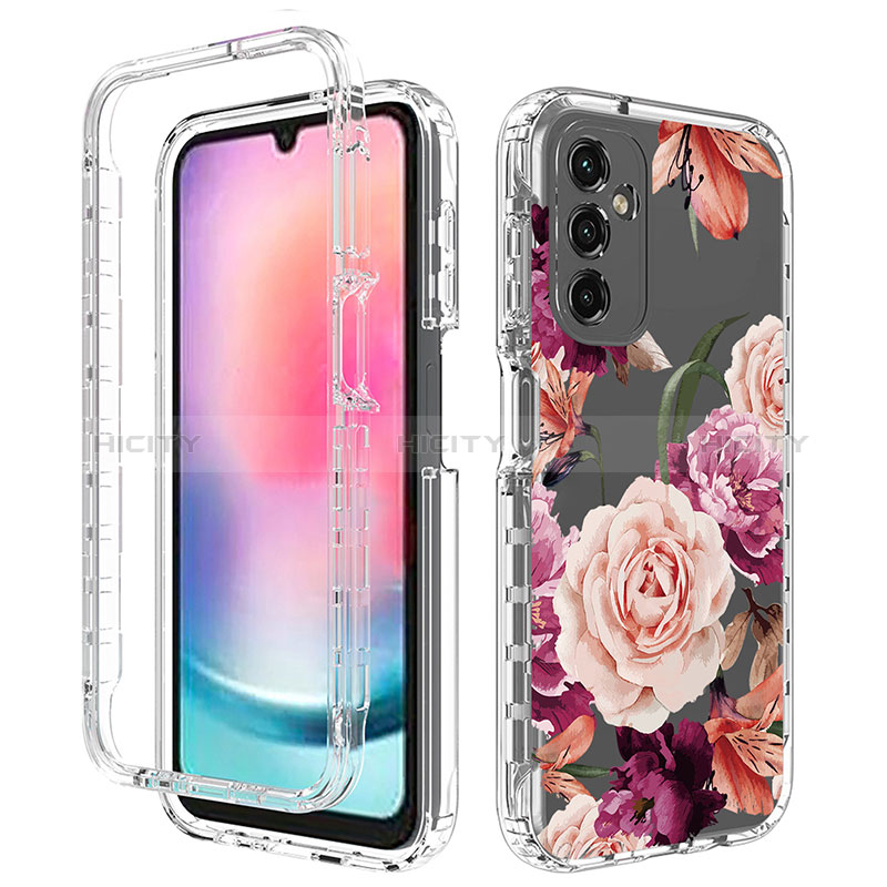 Coque Ultra Fine Transparente Souple Housse Etui 360 Degres Avant et Arriere pour Samsung Galaxy A25 5G Plus