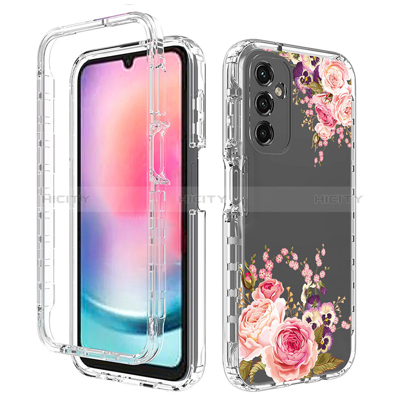 Coque Ultra Fine Transparente Souple Housse Etui 360 Degres Avant et Arriere pour Samsung Galaxy A25 5G Plus