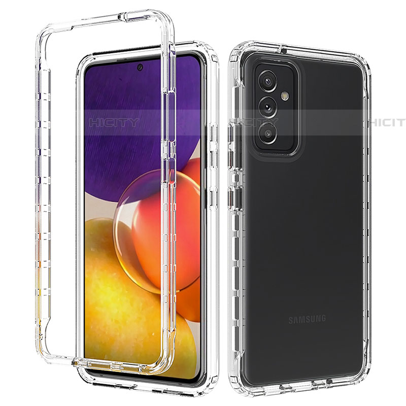 Coque Ultra Fine Transparente Souple Housse Etui 360 Degres Avant et Arriere pour Samsung Galaxy A34 5G Clair Plus