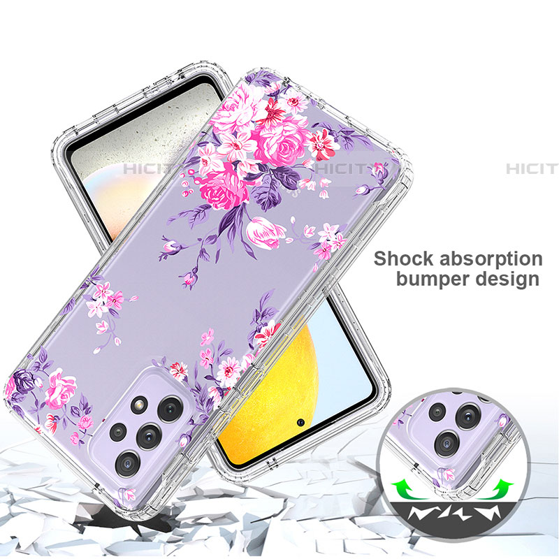 Coque Ultra Fine Transparente Souple Housse Etui 360 Degres Avant et Arriere pour Samsung Galaxy A72 5G Plus