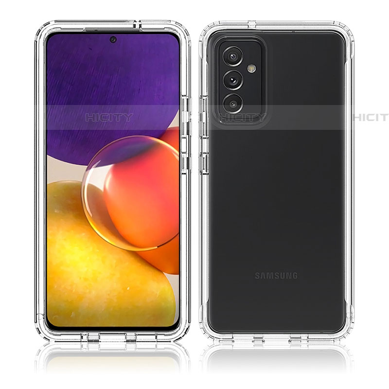 Coque Ultra Fine Transparente Souple Housse Etui 360 Degres Avant et Arriere pour Samsung Galaxy F54 5G Clair Plus