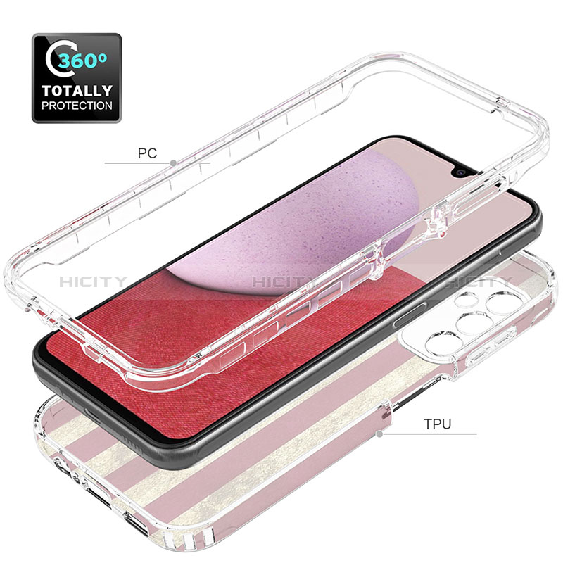 Coque Ultra Fine Transparente Souple Housse Etui 360 Degres Avant et Arriere pour Samsung Galaxy Jump3 5G Plus