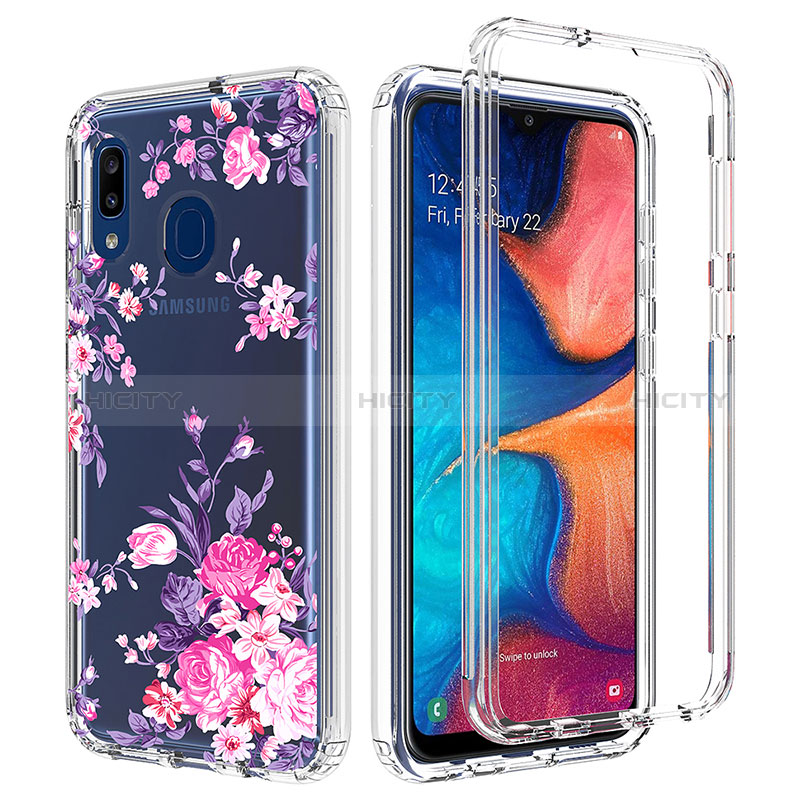 Coque Ultra Fine Transparente Souple Housse Etui 360 Degres Avant et Arriere pour Samsung Galaxy M10S Plus