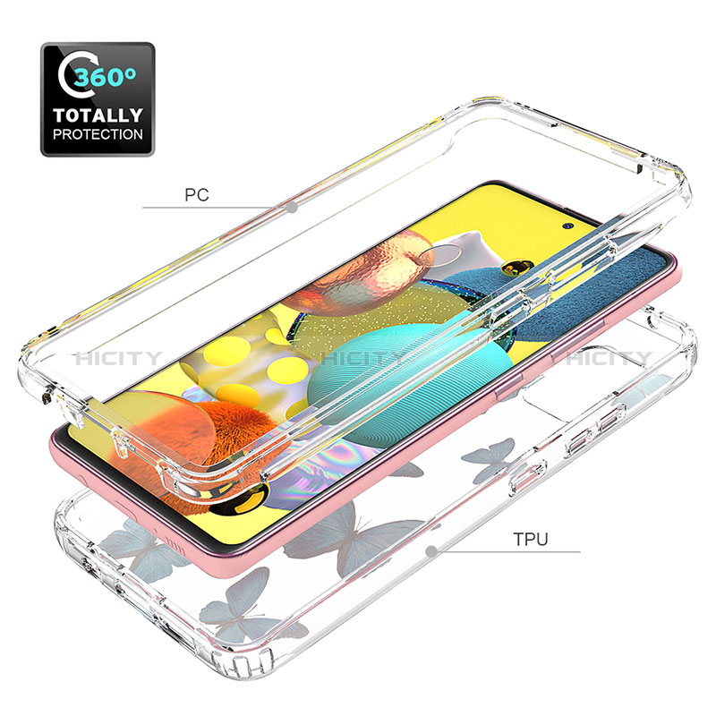 Coque Ultra Fine Transparente Souple Housse Etui 360 Degres Avant et Arriere pour Samsung Galaxy M40S Plus