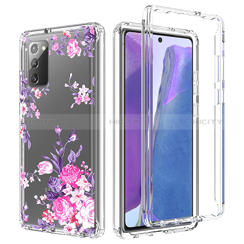 Coque Ultra Fine Transparente Souple Housse Etui 360 Degres Avant et Arriere pour Samsung Galaxy Note 20 5G Plus