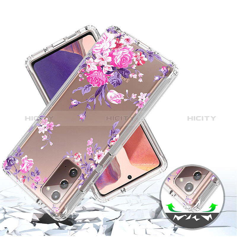 Coque Ultra Fine Transparente Souple Housse Etui 360 Degres Avant et Arriere pour Samsung Galaxy Note 20 5G Plus