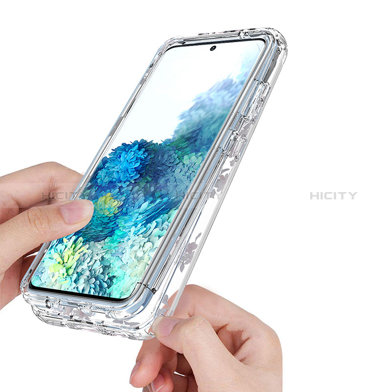 Coque Ultra Fine Transparente Souple Housse Etui 360 Degres Avant et Arriere pour Samsung Galaxy S20 Plus