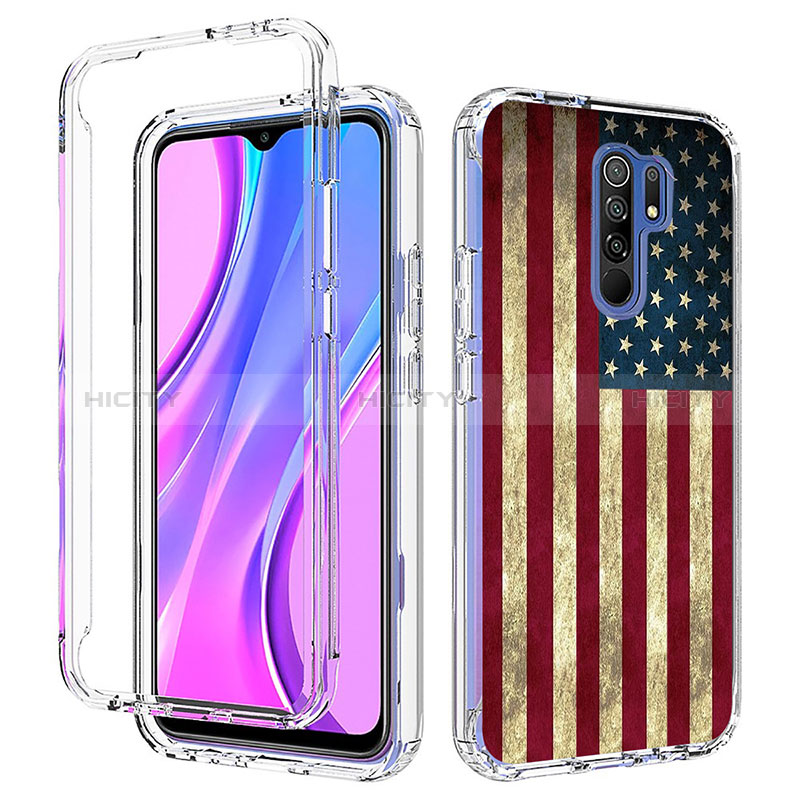 Coque Ultra Fine Transparente Souple Housse Etui 360 Degres Avant et Arriere pour Xiaomi Poco M2 Mixte Plus