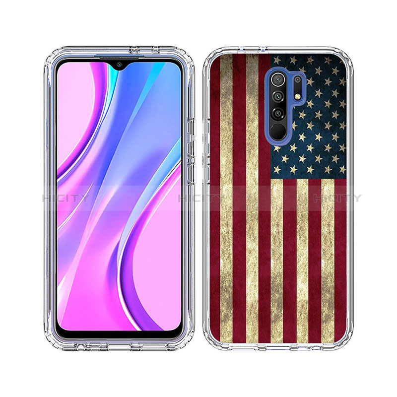 Coque Ultra Fine Transparente Souple Housse Etui 360 Degres Avant et Arriere pour Xiaomi Poco M2 Plus