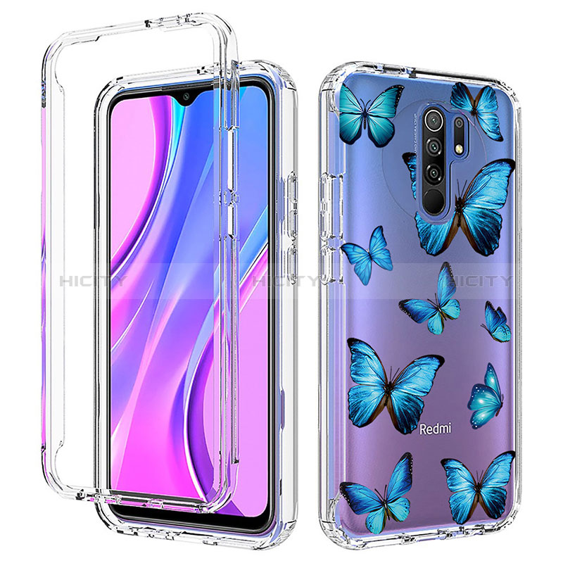 Coque Ultra Fine Transparente Souple Housse Etui 360 Degres Avant et Arriere pour Xiaomi Poco M2 Plus