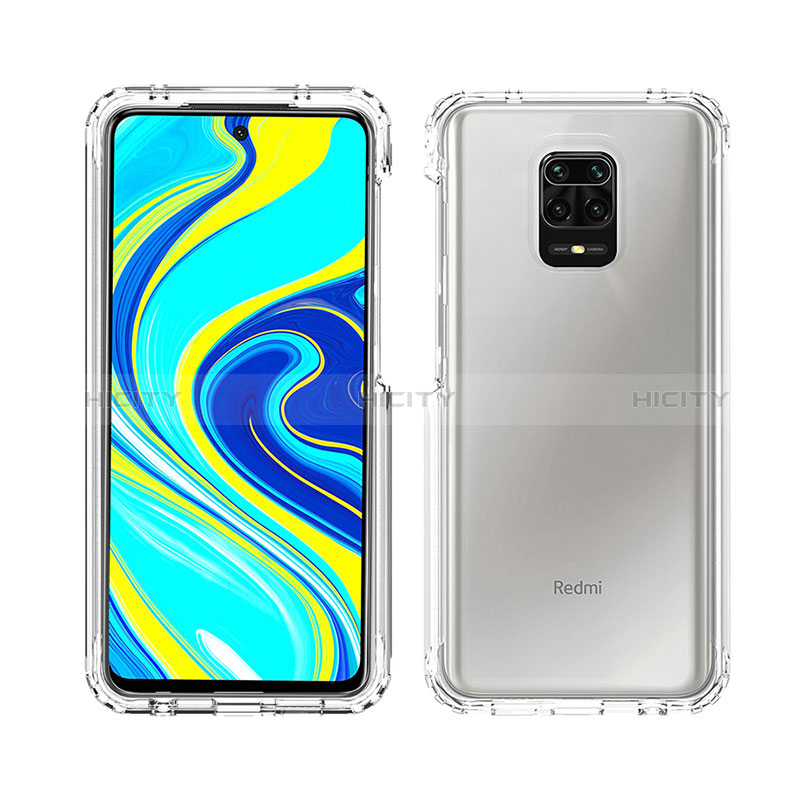 Coque Ultra Fine Transparente Souple Housse Etui 360 Degres Avant et Arriere pour Xiaomi Poco M2 Pro Clair Plus