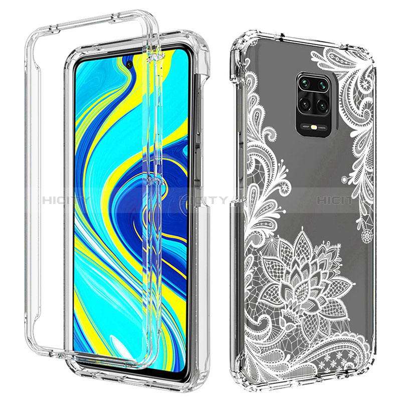 Coque Ultra Fine Transparente Souple Housse Etui 360 Degres Avant et Arriere pour Xiaomi Poco M2 Pro Plus