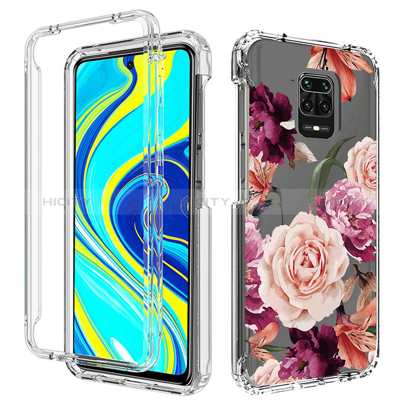 Coque Ultra Fine Transparente Souple Housse Etui 360 Degres Avant et Arriere pour Xiaomi Poco M2 Pro Plus