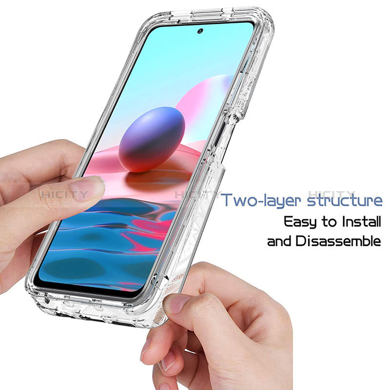 Coque Ultra Fine Transparente Souple Housse Etui 360 Degres Avant et Arriere pour Xiaomi Poco M5S Plus