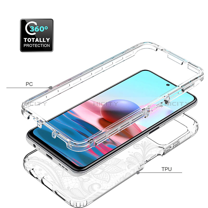 Coque Ultra Fine Transparente Souple Housse Etui 360 Degres Avant et Arriere pour Xiaomi Poco M5S Plus