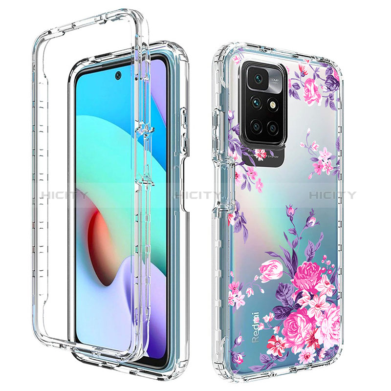 Coque Ultra Fine Transparente Souple Housse Etui 360 Degres Avant et Arriere pour Xiaomi Redmi 10 (2022) Plus