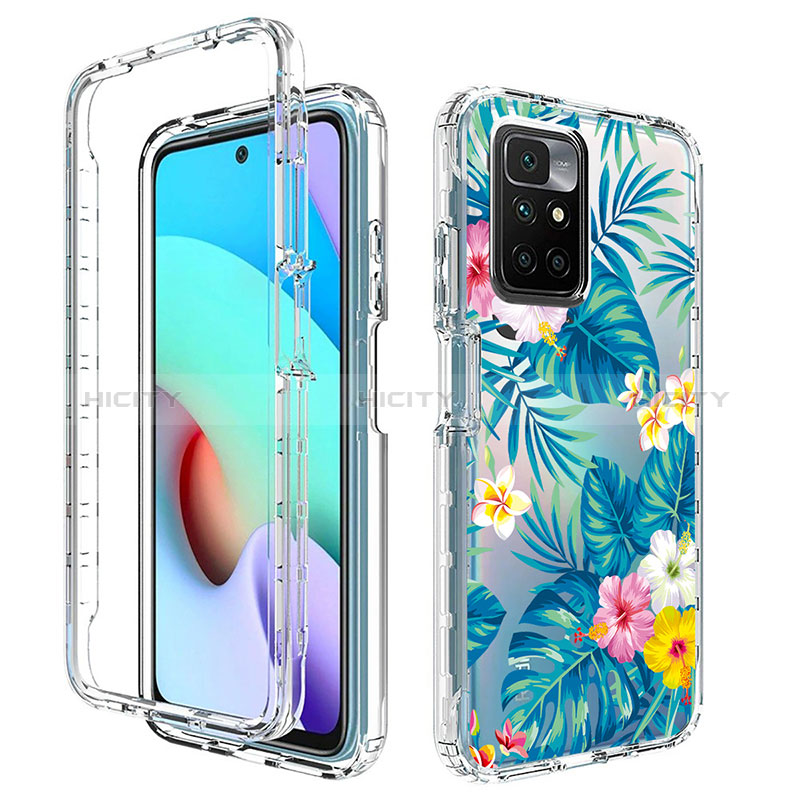 Coque Ultra Fine Transparente Souple Housse Etui 360 Degres Avant et Arriere pour Xiaomi Redmi 10 (2022) Plus