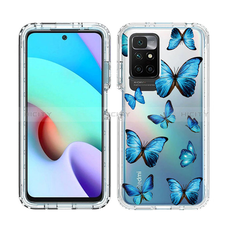 Coque Ultra Fine Transparente Souple Housse Etui 360 Degres Avant et Arriere pour Xiaomi Redmi 10 4G Plus