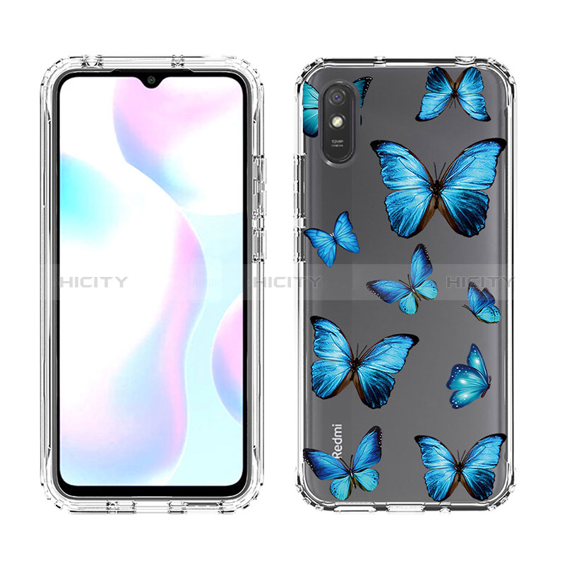 Coque Ultra Fine Transparente Souple Housse Etui 360 Degres Avant et Arriere pour Xiaomi Redmi 9AT Plus