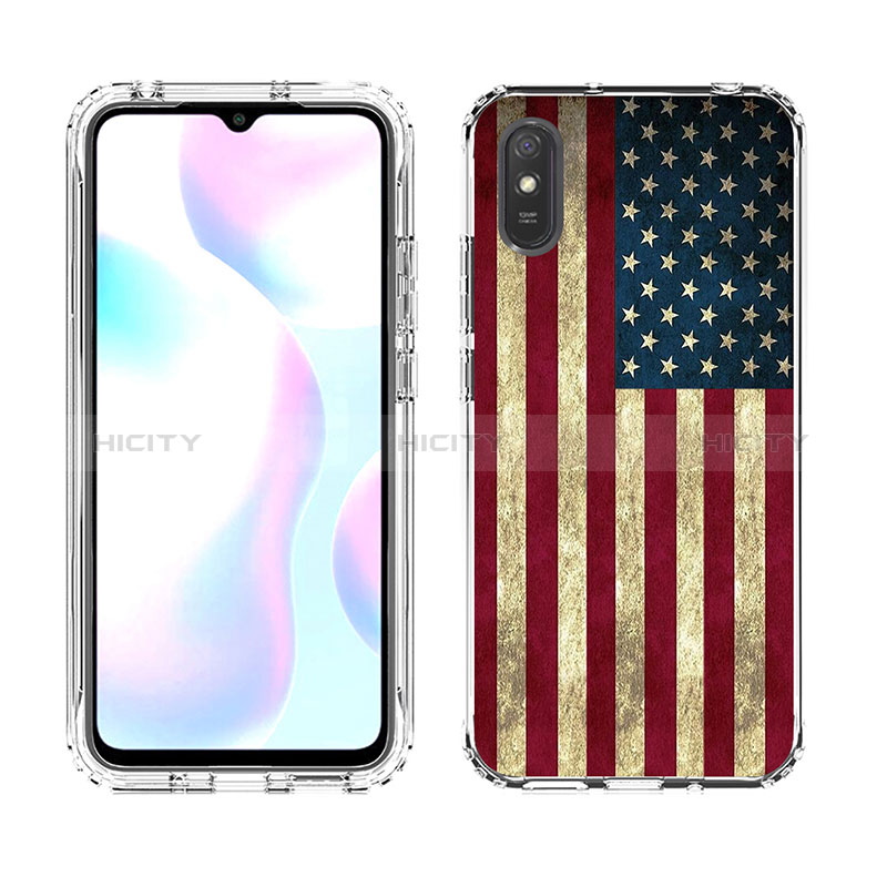 Coque Ultra Fine Transparente Souple Housse Etui 360 Degres Avant et Arriere pour Xiaomi Redmi 9AT Plus