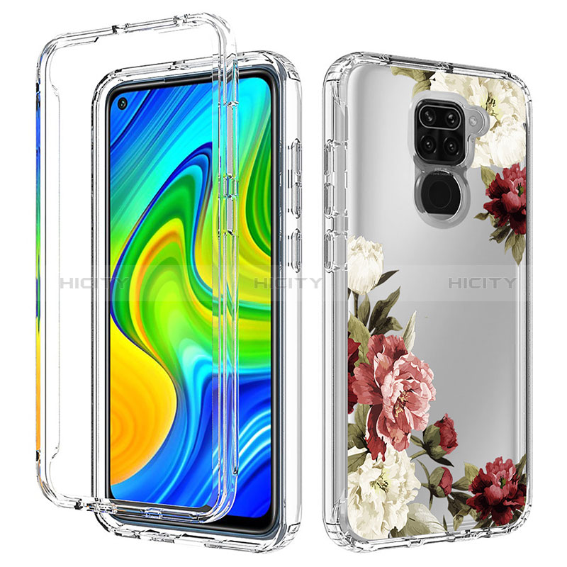 Coque Ultra Fine Transparente Souple Housse Etui 360 Degres Avant et Arriere pour Xiaomi Redmi Note 9 Plus