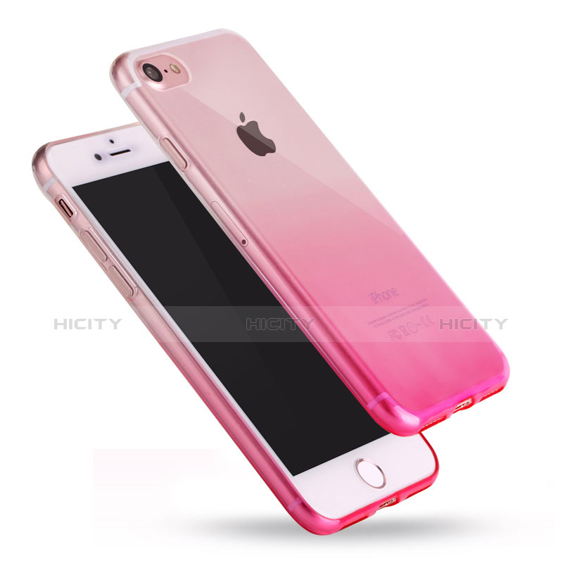 Coque Ultra Fine Transparente Souple Housse Etui Degrade G01 pour Apple iPhone 7 Plus