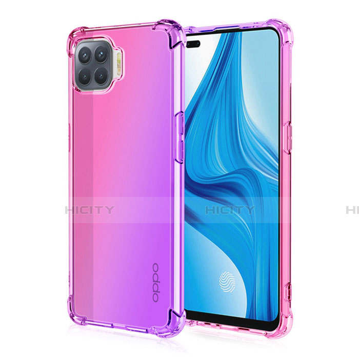 Coque Ultra Fine Transparente Souple Housse Etui Degrade G01 pour Oppo A93 Plus