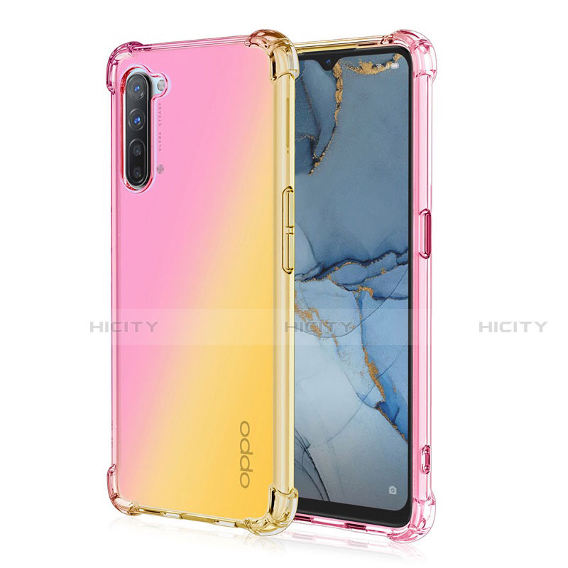 Coque Ultra Fine Transparente Souple Housse Etui Degrade G01 pour Oppo F15 Plus