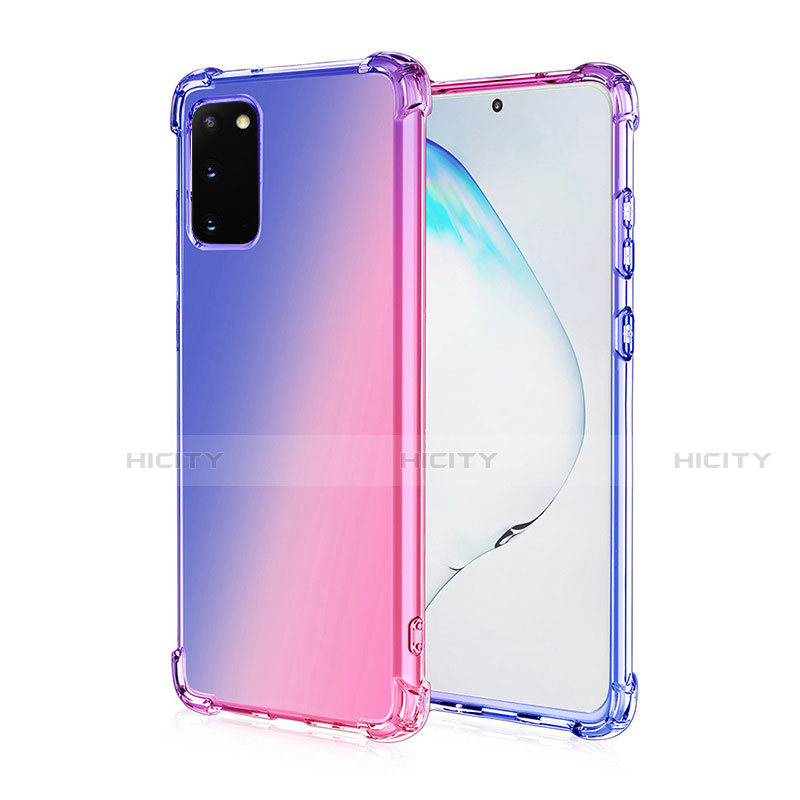 Coque Ultra Fine Transparente Souple Housse Etui Degrade G01 pour Samsung Galaxy S20 5G Mixte Plus