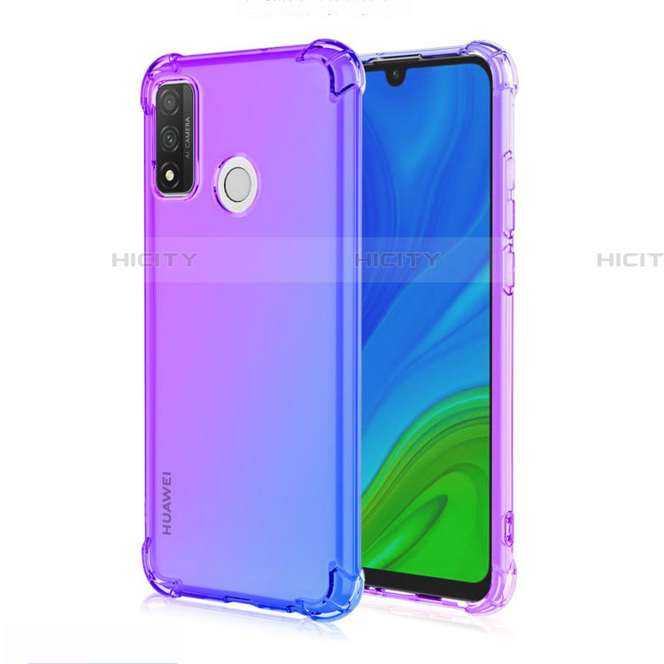 Coque Ultra Fine Transparente Souple Housse Etui Degrade H01 pour Huawei Nova Lite 3 Plus Bleu Plus