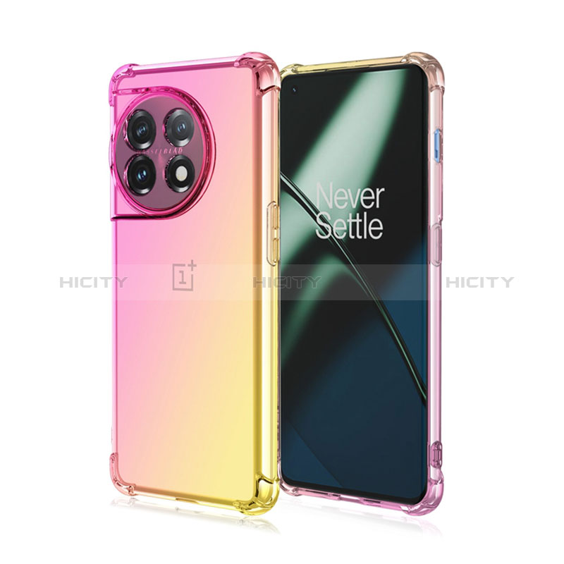 Coque Ultra Fine Transparente Souple Housse Etui Degrade pour OnePlus 11 5G Plus