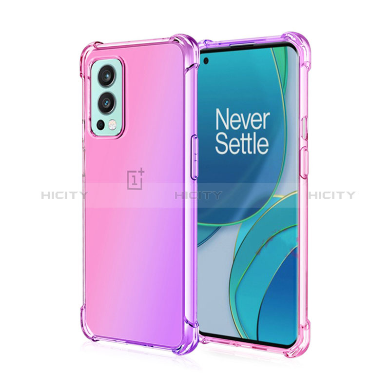 Coque Ultra Fine Transparente Souple Housse Etui Degrade pour OnePlus Nord 2 5G Plus