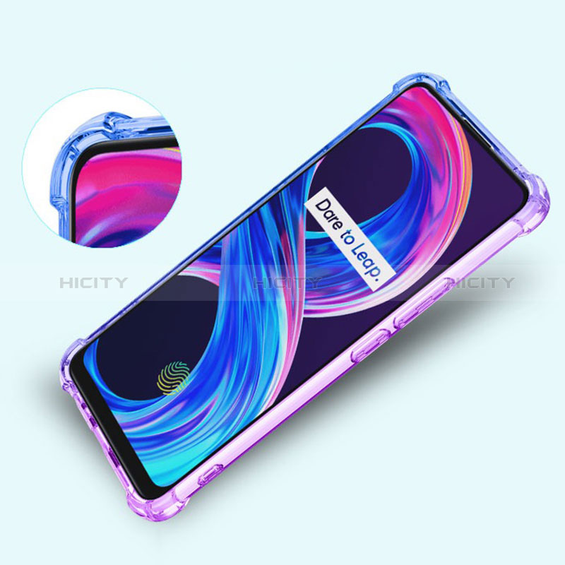 Coque Ultra Fine Transparente Souple Housse Etui Degrade pour Realme 7i RMX2193 Plus