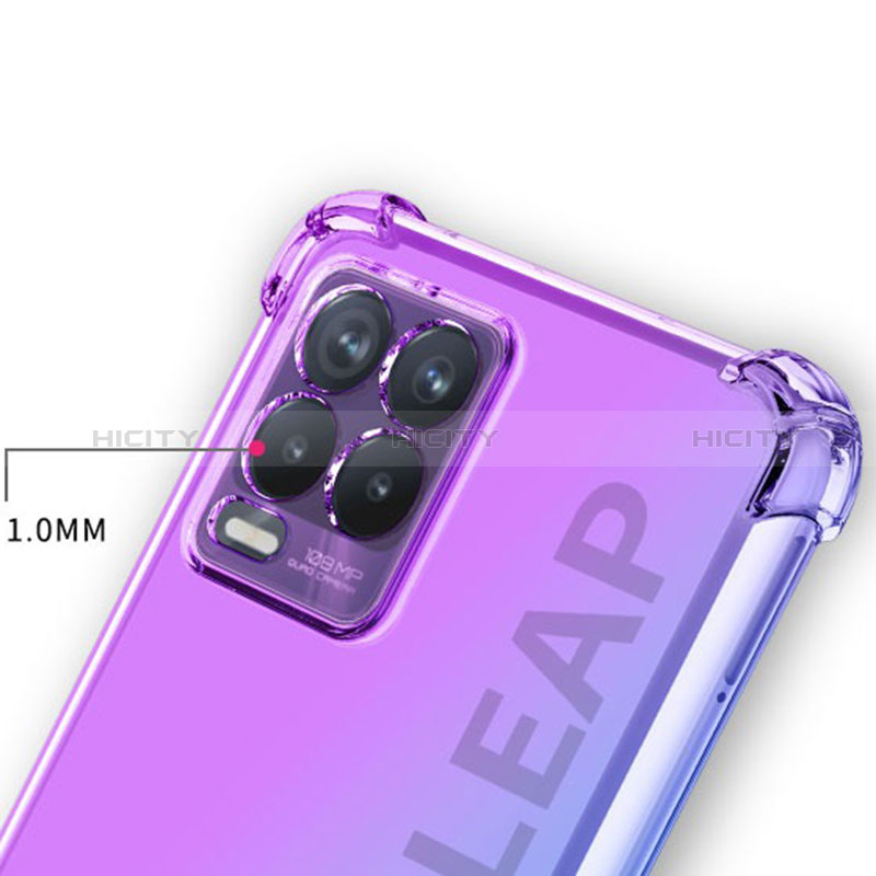 Coque Ultra Fine Transparente Souple Housse Etui Degrade pour Realme 8 4G Plus