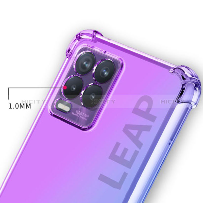 Coque Ultra Fine Transparente Souple Housse Etui Degrade pour Realme 8 5G Plus