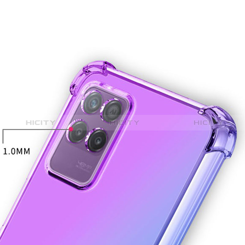 Coque Ultra Fine Transparente Souple Housse Etui Degrade pour Realme 8i Plus