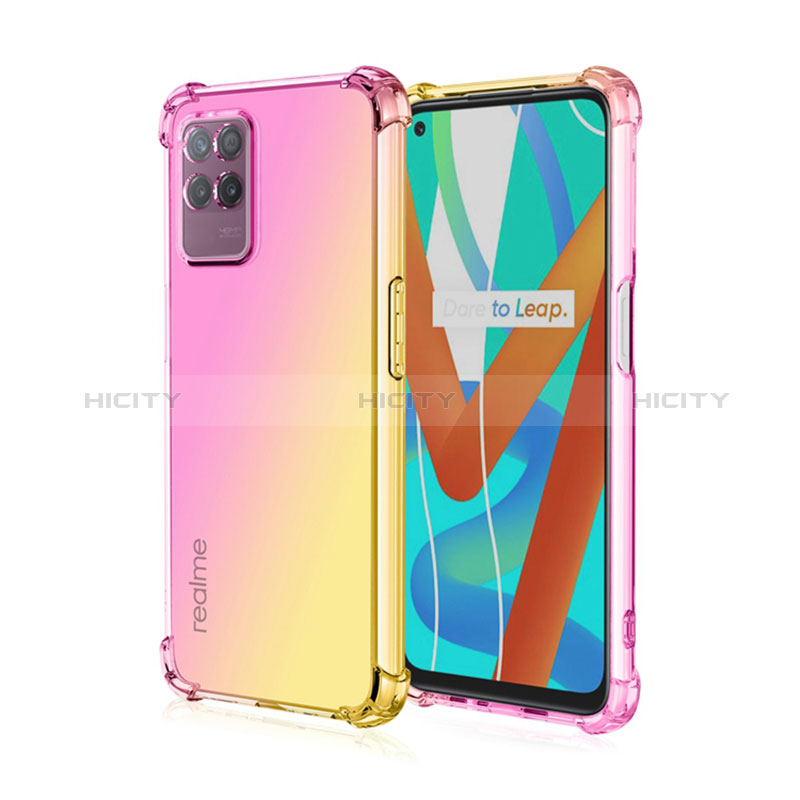 Coque Ultra Fine Transparente Souple Housse Etui Degrade pour Realme 8i Plus