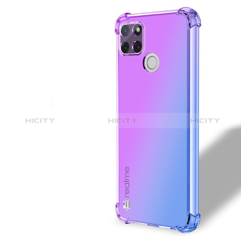 Coque Ultra Fine Transparente Souple Housse Etui Degrade pour Realme C21Y Plus