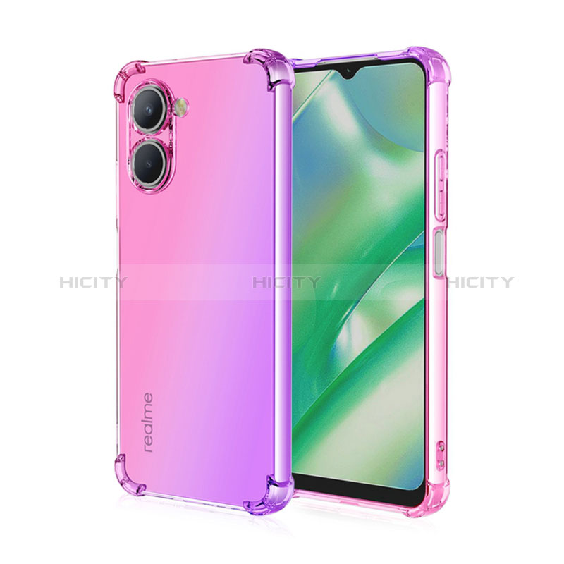 Coque Ultra Fine Transparente Souple Housse Etui Degrade pour Realme C33 (2023) Plus