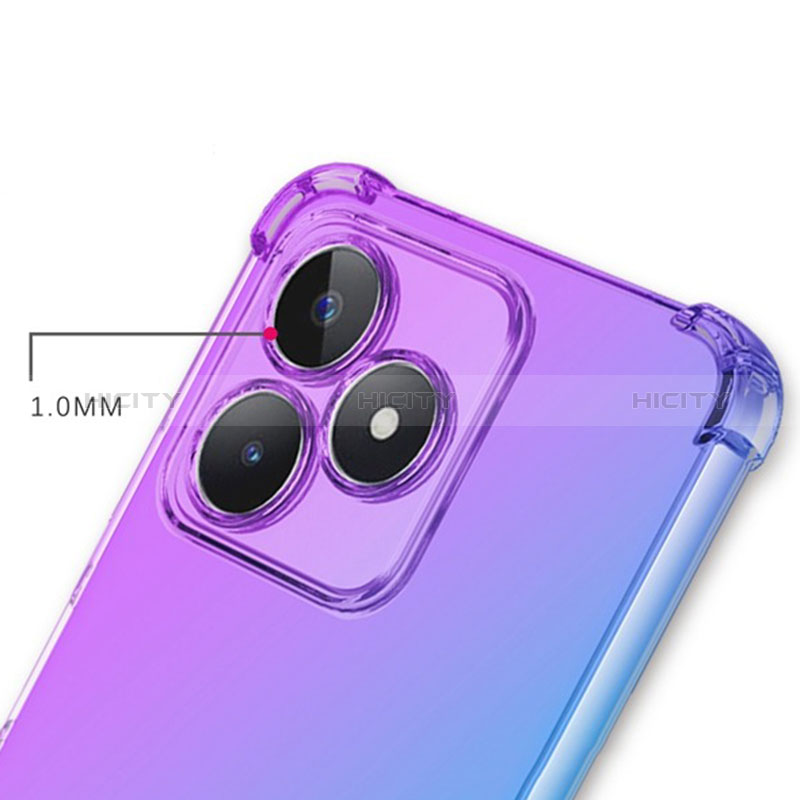 Coque Ultra Fine Transparente Souple Housse Etui Degrade pour Realme C53 India Plus