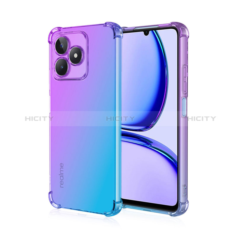 Coque Ultra Fine Transparente Souple Housse Etui Degrade pour Realme C53 India Plus